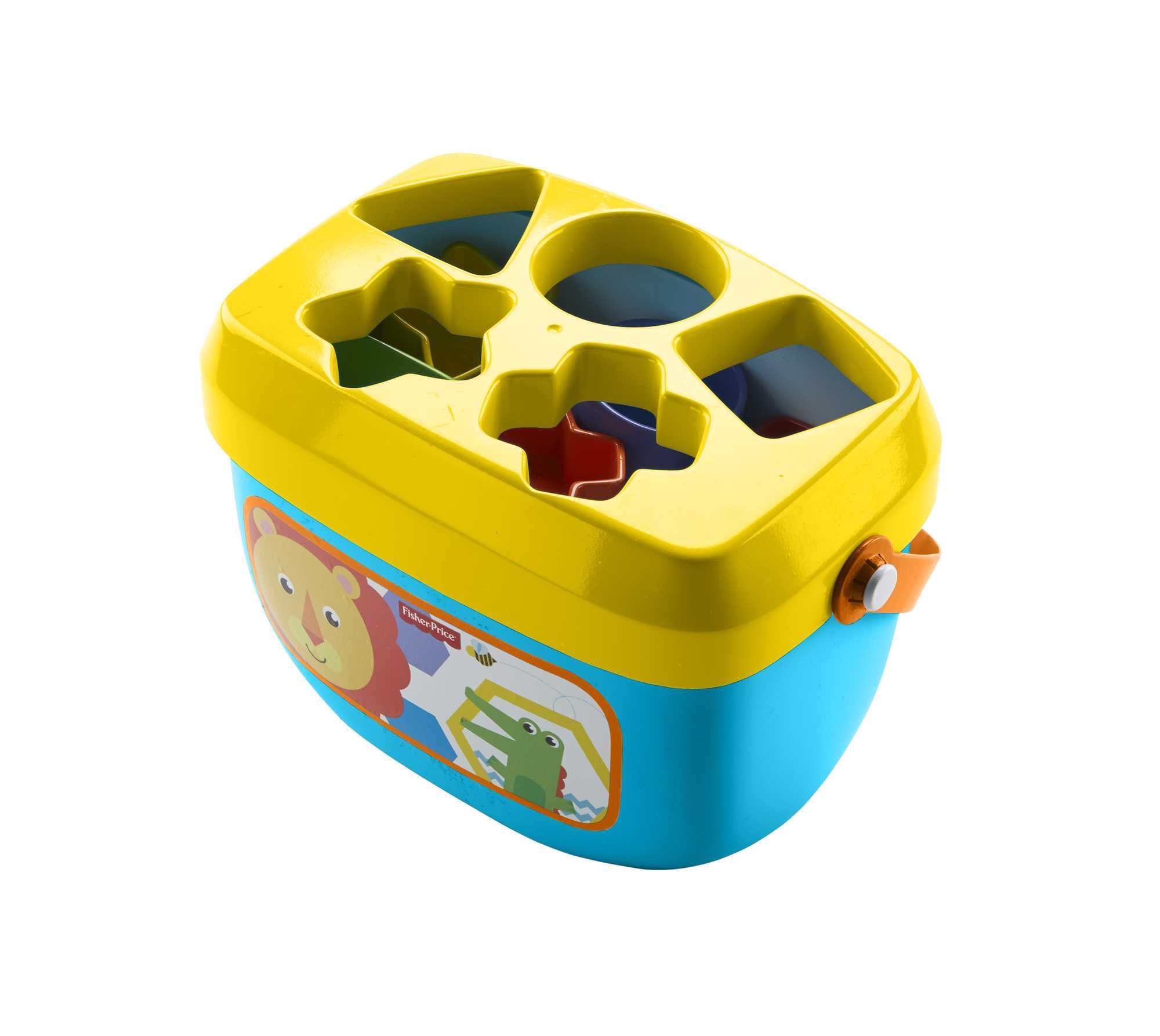 Fisher-Price Babys Erste Bausteine | Babyspielzeug ab 6 Monate, 9 Monate | Steckspiel ab 1 Jahr | Motorikspielzeug ab 6 Monate | Baby-Sortierspiel