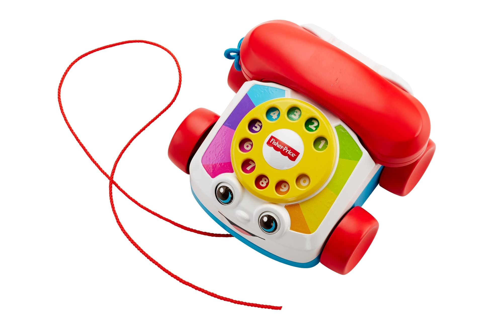 Fisher-Price FGW66 - Plappertelefon Motorikspielzeug mit Geräuschen, Babyspielzeug ab 12 Monaten, Mehrfarbig