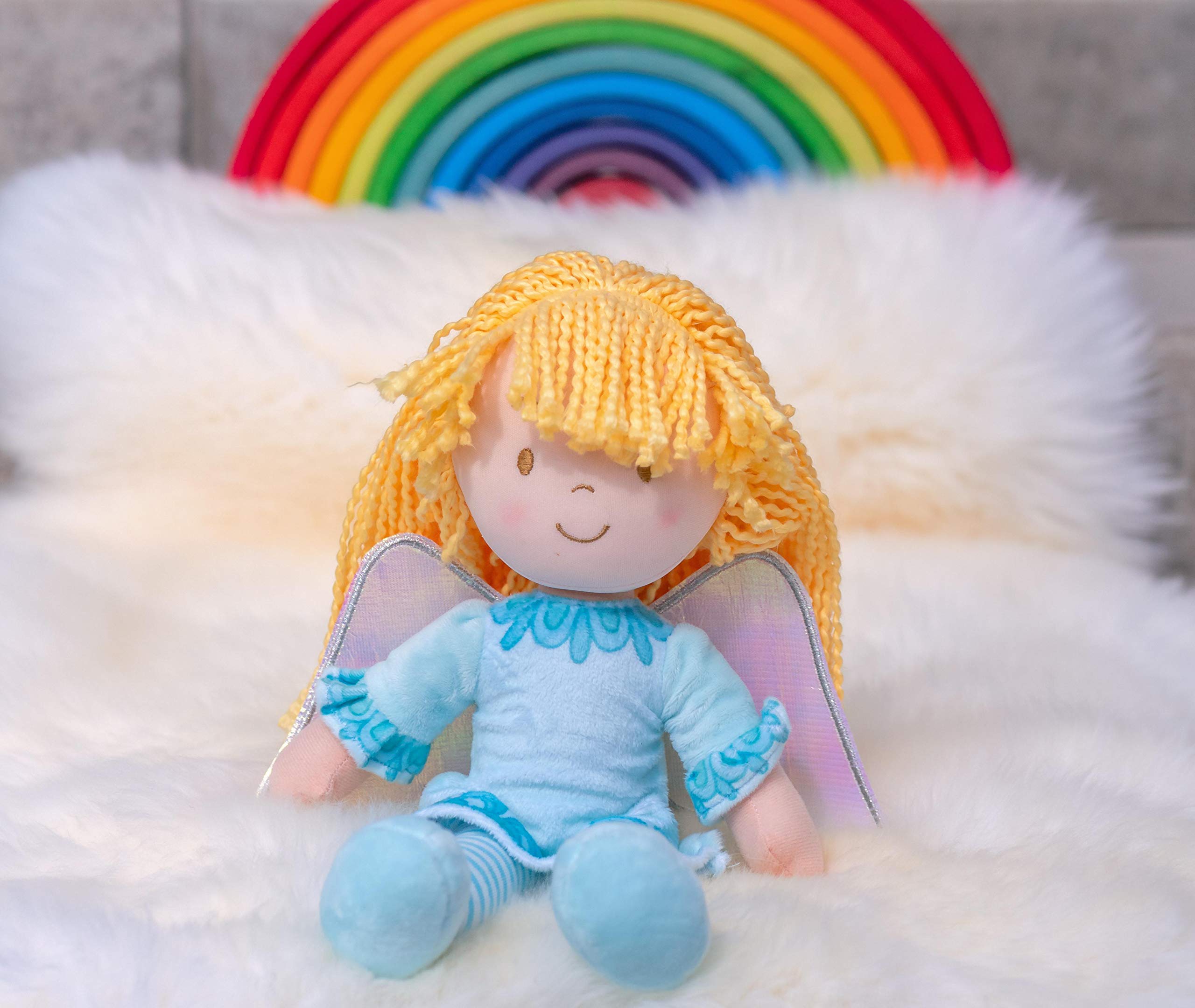 Betzold - Stoffpuppe Engel - Kinderpuppe Schutzengel Püppchen Kinderspielzeug